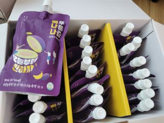 밸런스 다이어트랩 밸다랩 빠나나 푸룬즙 90ml X 24포 — 5점을 준 리뷰어가 2023년 4월 올린 사용 사진