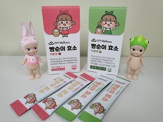 아이비웰니스 빵순이 효소 키위맛 7포 + 석류맛 7포 (총 14포, 2주분) — 5점을 준 리뷰어가 2022년 10월 올린 사용 사진