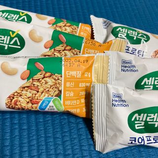 셀렉스스포츠 셀렉스 코어 프로틴 너츠바 50g 6개입 + Slim 25 스타터키트 — 5점을 준 리뷰어가 2021년 5월 올린 사용 사진