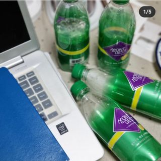 몽베스트 Montbest with Sparkling water Lemon OR Lime 20병(랜덤) — 5점을 준 리뷰어가 2021년 10월 올린 사용 사진