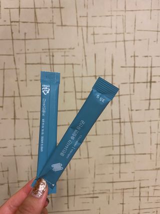 클린24시간 슬림앤유산균 1박스 (3.5g X 15포) — 5점을 준 리뷰어가 2022년 8월 올린 사용 사진
