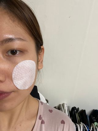 팜스테이 티트리 바이옴 카밍 토너 패드 — 5점을 준 리뷰어가 2022년 12월 올린 사용 사진