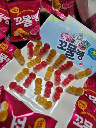 꼬물~탱글 우리 왕꿈틀이가 작아졌어요, 꼬물탱 — 5점을 준 리뷰어가 2021년 10월 올린 사용 사진