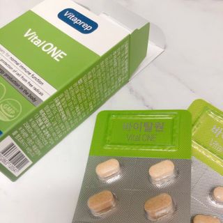 뉴트리션팩토리 비타프렙 바이탈원 종합비타민 멀티비타민 600mg — 5점을 준 리뷰어가 2021년 9월 올린 사용 사진