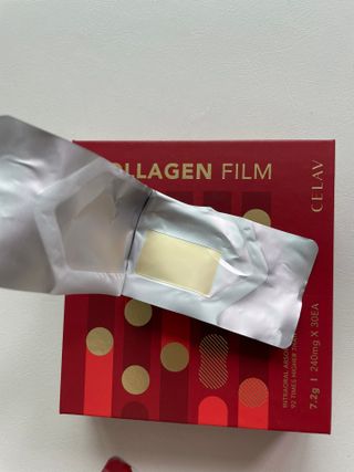 프리마인 귀족의 콜라겐, 92배 흡수율. 럭셔리 프리미엄 셀라브 콜라겐필름 30매 — 5점을 준 리뷰어가 2021년 9월 올린 사용 사진