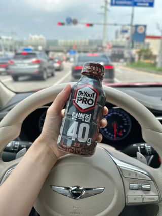 닥터유 프로 단백질 드링크 40g 초코 닥터유 프로 단백질드링크 40g 초코 — 5점을 준 리뷰어가 2024년 8월 올린 사용 사진