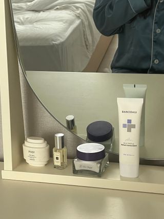 바노바기 코스메틱 바노바기 밀크씨슬 리페어 시카 선스크린 플러스 50ml — 5점을 준 리뷰어가 2023년 1월 올린 사용 사진