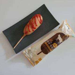 오마뎅 한우핫도그 — 5점을 준 리뷰어가 2021년 6월 올린 사용 사진