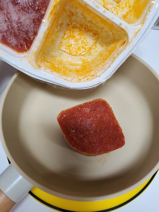 다함께레시피 다시피 초간편 블럭소소 400g — 5점을 준 리뷰어가 2023년 1월 올린 사용 사진