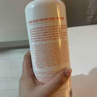 프리[닥터문] 유산균 락토케어 질경초 여성청결제 1000ml (젤타입) — 5점을 준 리뷰어가 2022년 5월 올린 사용 사진