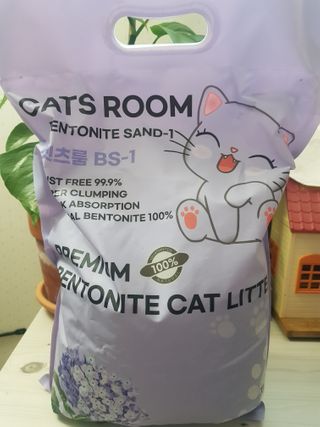 겟플렉스 켓플렉스 캣츠룸BS-1 고양이모래 4kg — 5점을 준 리뷰어가 2021년 1월 올린 사용 사진