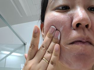 닥터에프파이브 젤리스크럽 소프트 클렌징폼 120ml — 5점을 준 리뷰어가 2022년 7월 올린 사용 사진