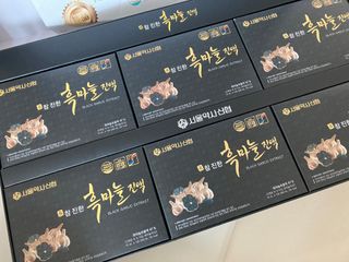 서울약사신협 약사신협_흑마늘진액_70mlx30포 — 5점을 준 리뷰어가 2021년 5월 올린 사용 사진