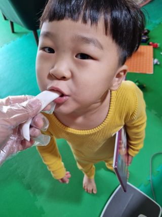 키즈텐플러스 연세 키즈텐 플러스 1개월 — 4점을 준 리뷰어가 2021년 4월 올린 사용 사진
