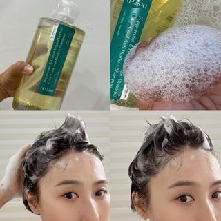 닥터시드 페퍼민트 앤 레몬 비건 비듬케어 쿨 탈모 샴푸 (1000ml) — 4.5점을 준 리뷰어가 2024년 1월 올린 사용 사진