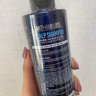 다슈코리아 다슈 데일리 단백질 한방 두피 골드 샴푸 500ml — 4점을 준 리뷰어가 2021년 2월 올린 사용 사진