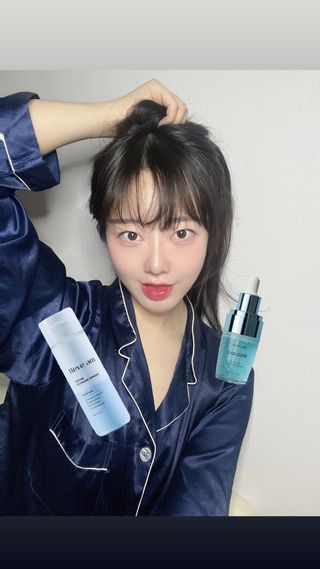 나우 [리브엠] 화해 1등 수분앰플 , 엑소코어 워터풀 텐션 앰플 — 5점을 준 리뷰어가 2025년 5월 올린 사용 사진