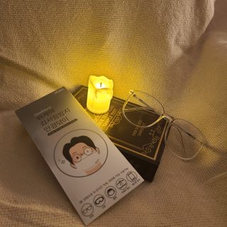 위케어 김서림방지 안경닦이 안티포그 극세사클리너 — 5점을 준 리뷰어가 2021년 2월 올린 사용 사진