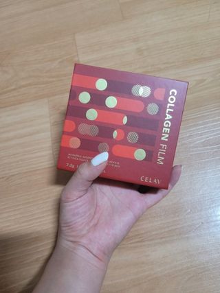 프리마인 귀족의 콜라겐, 92배 흡수율. 럭셔리 프리미엄 셀라브 콜라겐필름 30매 — 5점을 준 리뷰어가 2021년 12월 올린 사용 사진
