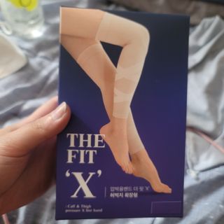 땡스마이레그 더핏X 압박밴드 허벅지확장형 — 5점을 준 리뷰어가 2022년 7월 올린 사용 사진