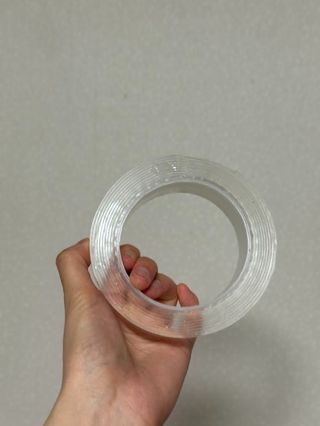 3M 스카치 초강력 클리어겔 실리콘 아크릴 양면테이프 30mmx3m 1개 — 4.5점을 준 리뷰어가 2025년 6월 올린 사용 사진