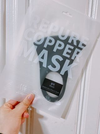[에이블밤부] 리퓨어 쿠퍼 마스크 10color — 5점을 준 리뷰어가 2021년 2월 올린 사용 사진