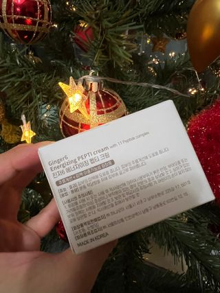 GINGER6 에너자이징 펩티 크림 — 5점을 준 리뷰어가 2021년 11월 올린 사용 사진