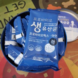 서울약사신협_프로바이오생유산균_2.5G x 100포 — 5점을 준 리뷰어가 2021년 4월 올린 사용 사진