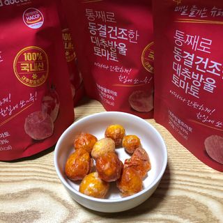 레드닥터 통째로 동결건조한 대추방울토마토 20g * 4봉 — 5점을 준 리뷰어가 2022년 12월 올린 사용 사진
