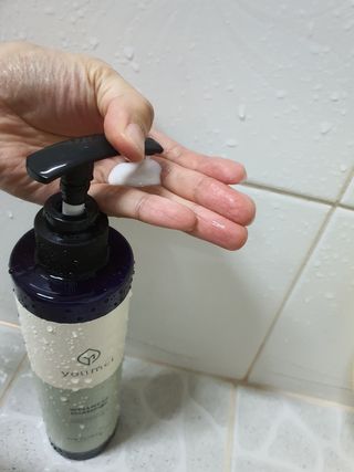 유메이 웰니스 샴푸 500ml — 4점을 준 리뷰어가 2022년 1월 올린 사용 사진
