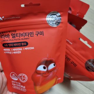 [푸름웰니스] 라바 멀티비타민 구미 36g — 5점을 준 리뷰어가 2021년 12월 올린 사용 사진