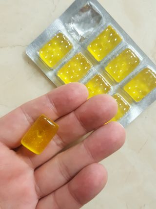 마요라 히말라야 솔트 캔디 2종-페퍼민트 맛, 라임민트 맛 — 4.5점을 준 리뷰어가 2022년 12월 올린 사용 사진
