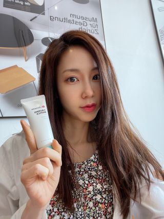 리더스코스메틱 리더스 카밍 바이오틱스 크림 마스크 — 4.5점을 준 리뷰어가 2021년 5월 올린 사용 사진