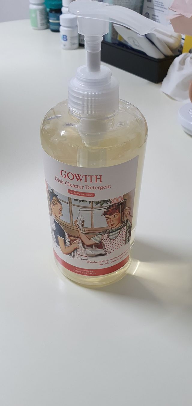 고위드올인원 주방세제 750ml 리뷰 사진
