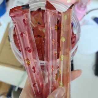 젤리벨리 젤리스틱 어쏘티드 900g — 5점을 준 리뷰어가 2022년 8월 올린 사용 사진