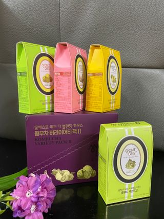 [몽베스트] 위드 더 블랜딩 하우스 콤부차 _ 버라이어티팩II — 5점을 준 리뷰어가 2024년 2월 올린 사용 사진