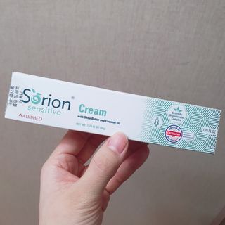 건선/아토/습진/민감성 피부 천연보습진정크림 소리온 크림 & 센시티브 크림 50g — 5점을 준 리뷰어가 2022년 1월 올린 사용 사진