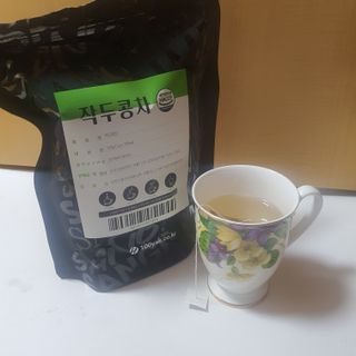 산그리메 작두콩차 — 5점을 준 리뷰어가 2021년 4월 올린 사용 사진