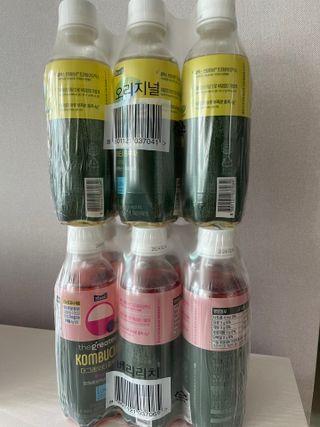 더그레잇티 콤부차 [매일유업] 더그레잇티 44kcal 콤부차 300ml *12개입 (오리지널 6개+베리리치 6개) — 5점을 준 리뷰어가 2023년 7월 올린 사용 사진