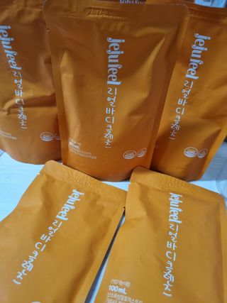 JEJUFEEL 리얼바디클렌즈 — 5점을 준 리뷰어가 2022년 9월 올린 사용 사진