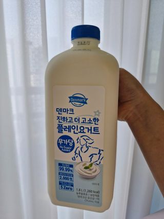 프리_[덴마크] 진하고 더 고소한 플레인 요거트 1.8L — 5점을 준 리뷰어가 2025년 5월 올린 사용 사진