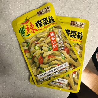 루시델리 야미하우스 홍콩 스파이시 프리미엄 짜사이 무침 500g — 5점을 준 리뷰어가 2024년 6월 올린 사용 사진