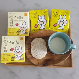 네이처오다 달칩 초코샌드 — 5점을 준 리뷰어가 2021년 1월 올린 사용 사진