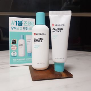 리더스코스메틱 리더스 카밍 바이오틱스 #1등 진정 기획세트 [에센스 워터150ml + 크림 마스크80ml] — 5점을 준 리뷰어가 2022년 10월 올린 사용 사진