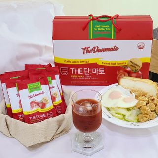 제이제이바이오 더단마토 프리미엄주스 100ml 30팩입 - 무설탕 스테비아 토마토즙 — 5점을 준 리뷰어가 2021년 11월 올린 사용 사진