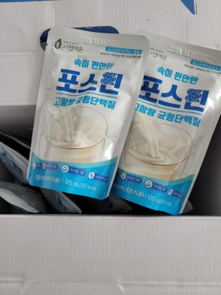 자연에온 마시는 프로틴 고함량 균형단백질 음료 포스틴 125ml 10개입 1BOX — 5점을 준 리뷰어가 2021년 3월 올린 사용 사진
