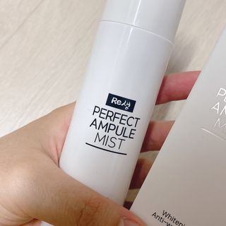 리생 [Re생] 퍼팩트 앰플 이중 기능성 미스트 100ml  피부미백 주름개선 = 총 2개 200ml 증정 — 5점을 준 리뷰어가 2021년 9월 올린 사용 사진