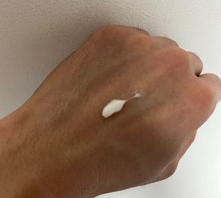 산다화 비타민C 화이트닝 크림 — 5점을 준 리뷰어가 2023년 10월 올린 사용 사진