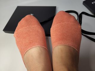 [사이즈가 있는 양말 필로이]여자 덧신 6족 선물 세트_나를 위한 선물 o r마음을 전하는 선물【 S, M, L 】 — 5점을 준 리뷰어가 2022년 6월 올린 사용 사진