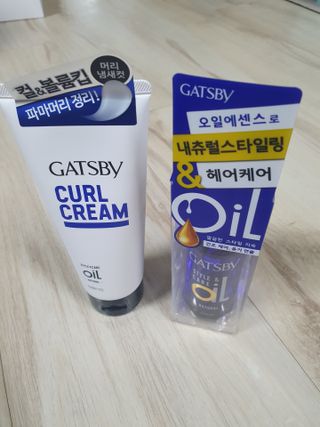 [갸스비] 곱슬 머리부터 파마까지 남자의 컬을 위한 갸스비 컬크림 — 5점을 준 리뷰어가 2021년 5월 올린 사용 사진